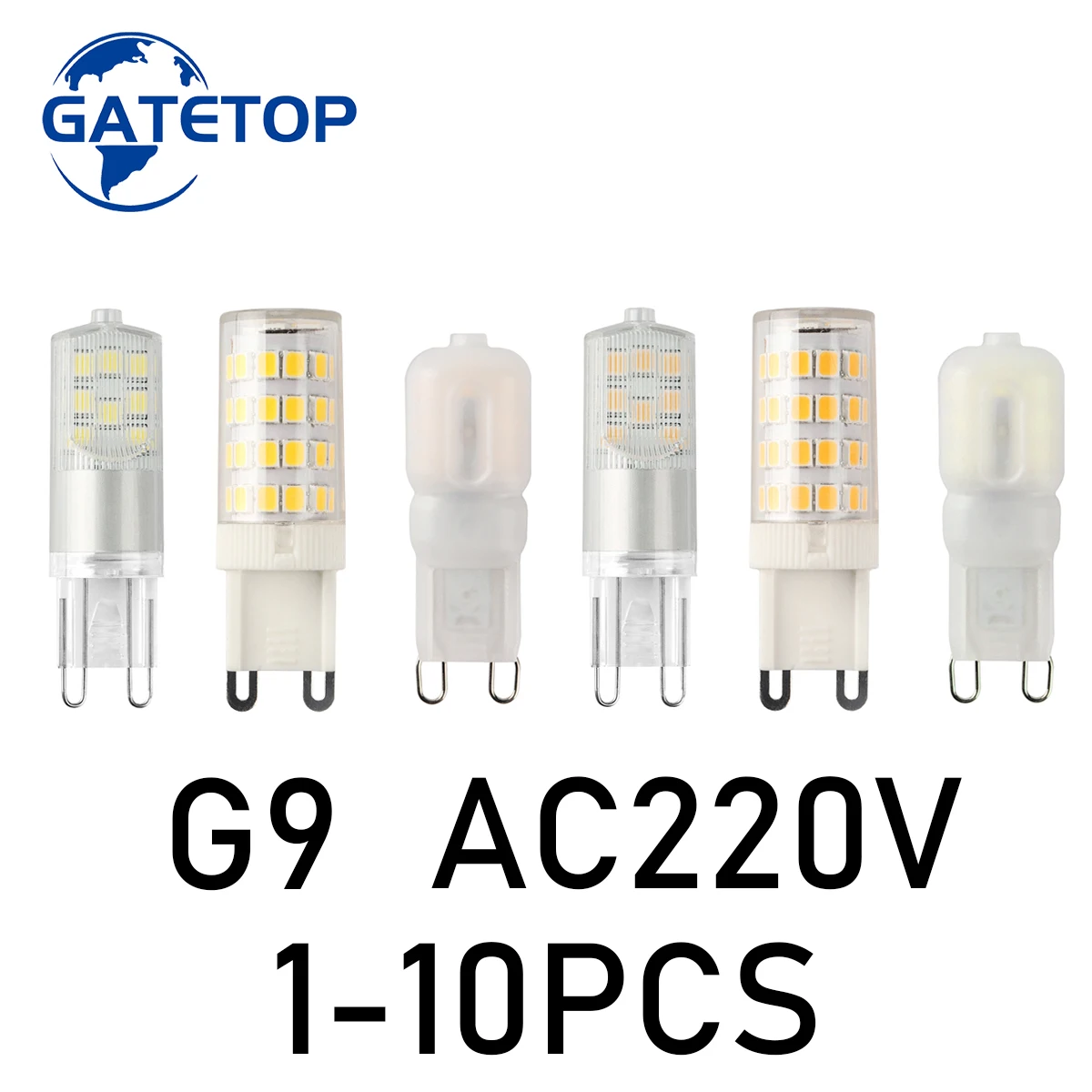 BrightestG9LEDLampAC220V3WCeramicSMD2835LEDBulb360BeamAngle