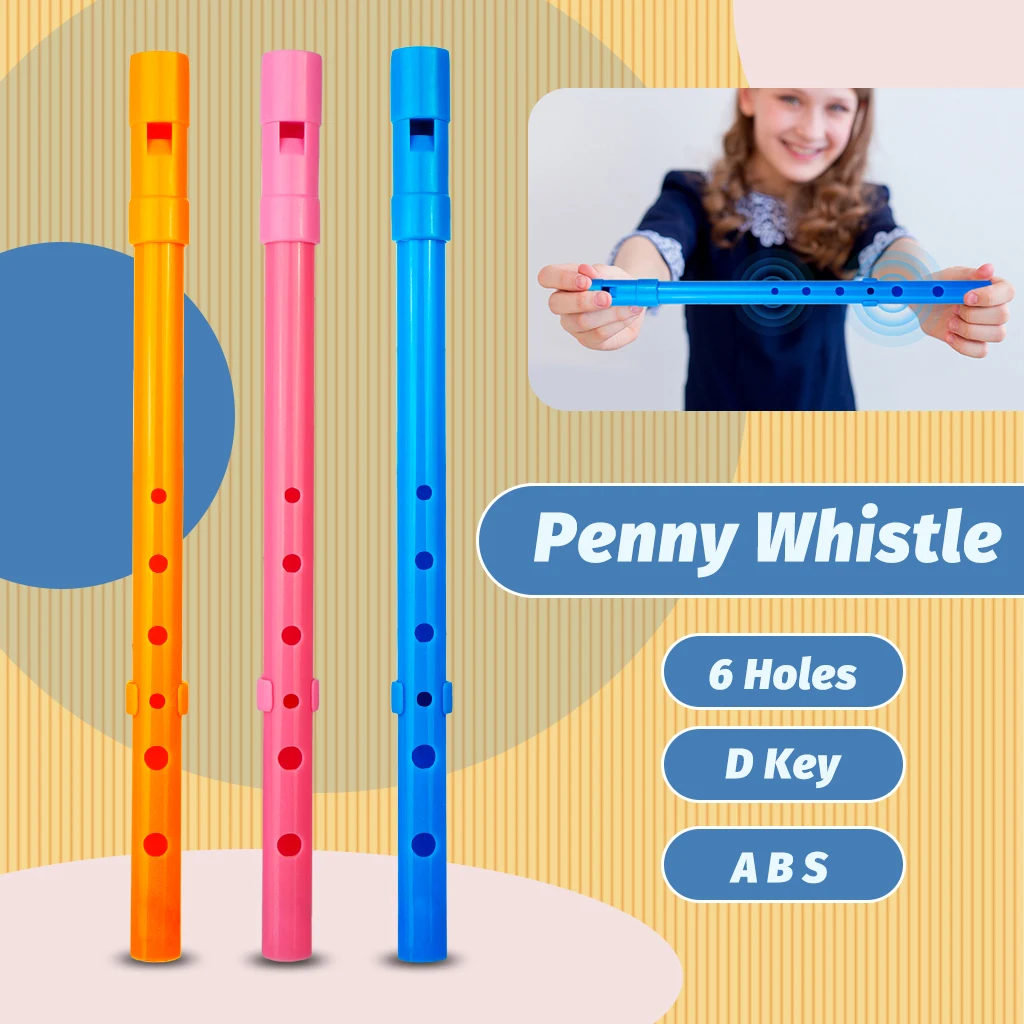 6 Hole Flute C/D/bE/bB Key Metal Flute Instrument Irish Whistle Ireland Tin Penny Whistle Woodwind Musical Beginners Accessories irish whistle