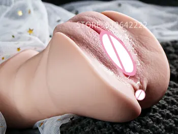 18+ Realistic Vagina Masturbator Cup Skin Pocket Pussy Male Masturbator Anal Oral  Cup Adult Sex Toys for Men Masturbation XXX 5