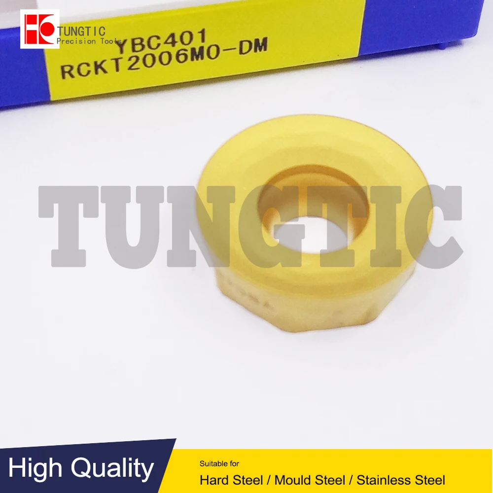 

RCKT2006MO-DM YBC401 Milling Cutter CNC Tool Lathe Machining Tools Lathe Cutting Tool Metal Turning Tools Inserts RCKT 2006MO DM