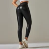 Trendy New Oversized WOMEN'S Leggings, High Waisted Tight and Sexy PU Leather Pants, Colorful Yoga Pants for Women 3
