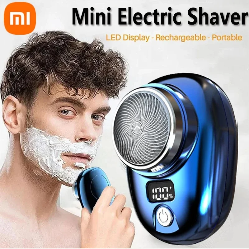 Electric Shaver Xiaomi Men's USB Charge Mini Pocket Travel Razor Comfortable Easy Travel Beard Body Hair Trimmer