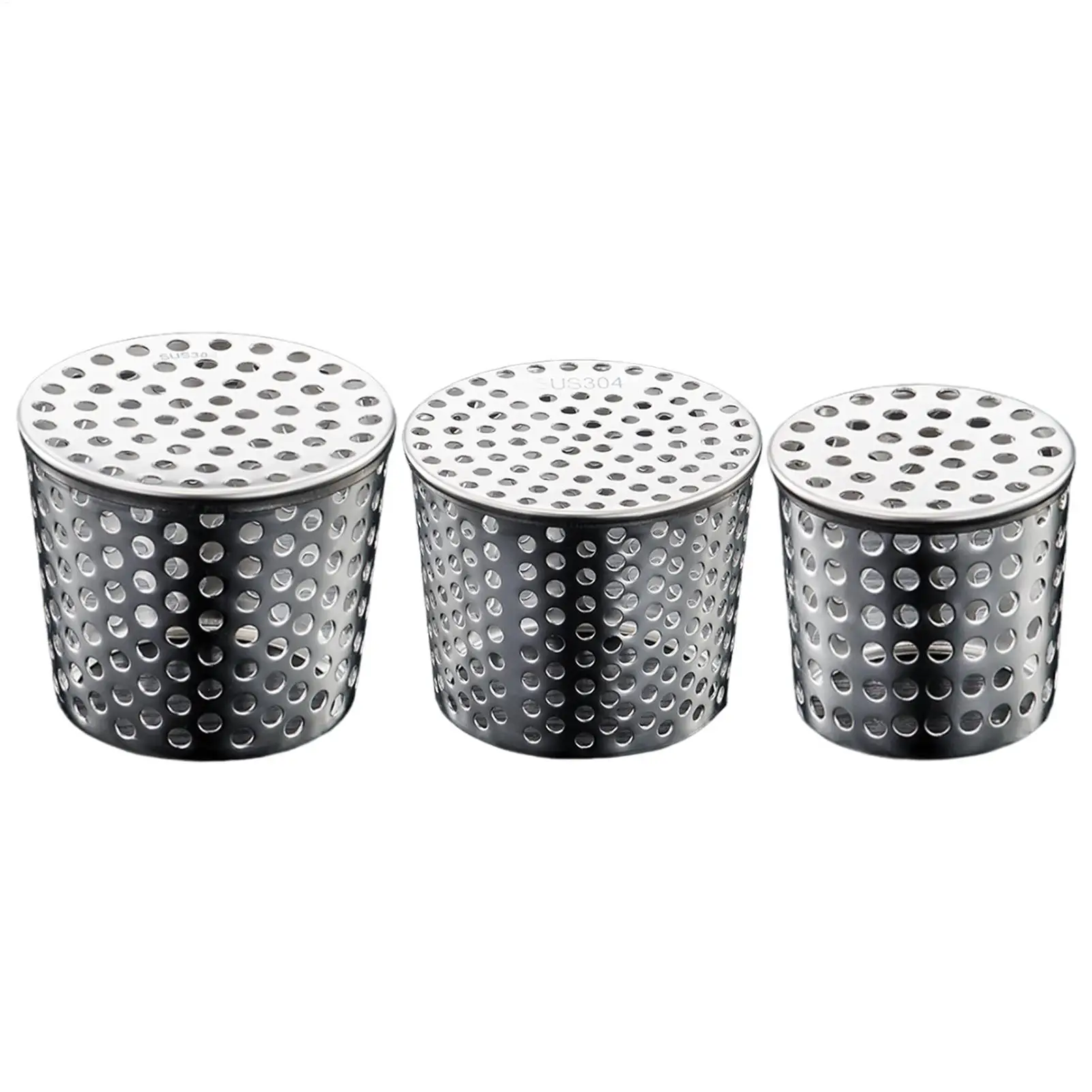 Drain Downspout Protectors 304 Stainless Steel Gutter Protector Cleaner Gutter Downsport Guards for Preventing Blockage Debris