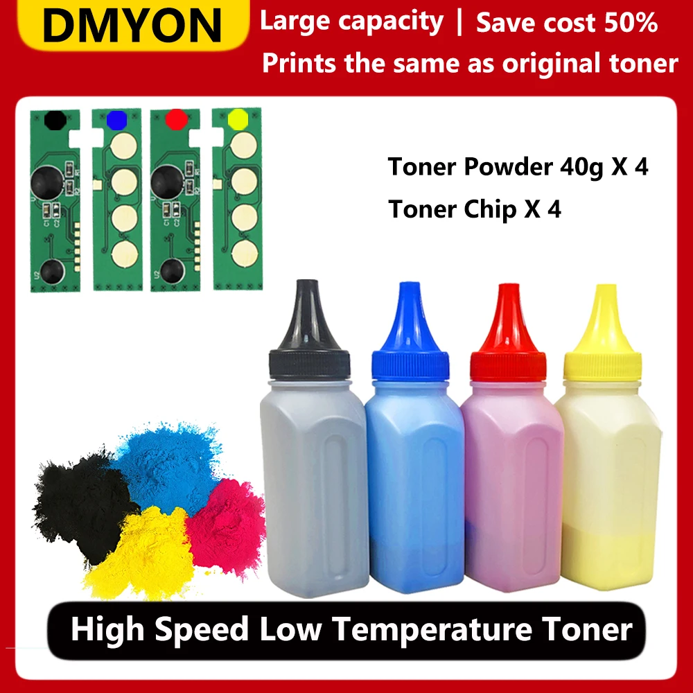 Clt-K406S Clt-406S 406 406S Toner Cartridge Powder For Samsung Clp 360 365 C410W C460W C460Fw Clx 3300 Clx-3305Fw Reset Chips