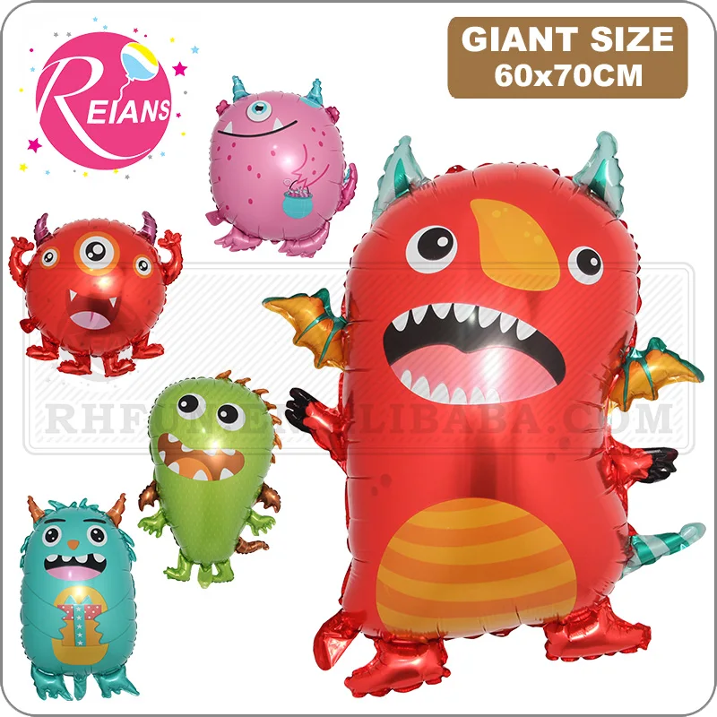 Cartoon Alien Foil Balloons Monster Helium Balloon Baby Shower Giocattoli Per Bambini Globos Boy Girl Happy Birthday Party Decorations Gift