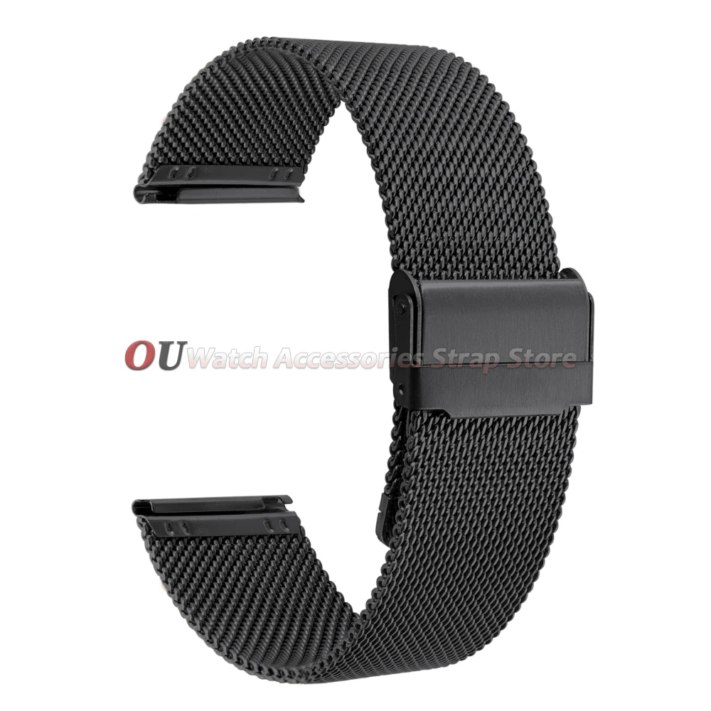 Universal Stainless Steel Mesh Milanese Watch Strap