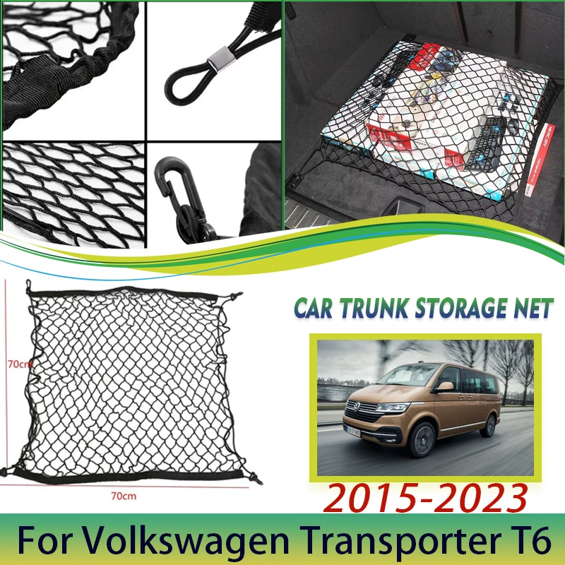 For VW Transporter T6.1 2019-2023 trunk opener real carbon single