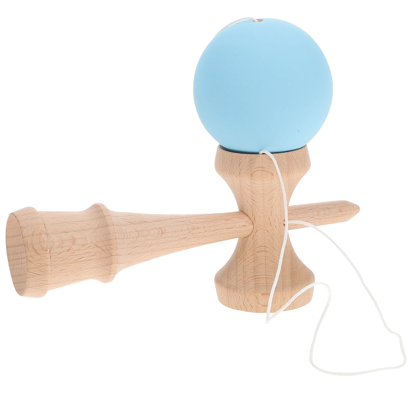 

Wood Kendama Smooth Texture Kendama Toys for Improved Beginners Experts Kids Adults ( Blue )