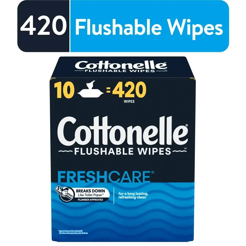 

Care Flushable Wipes, 10 Flip-Top Packs, 42 Wipes per Pack Pink cleaning Microfiber towel Kitchen napkin Kawaii glasses cleaning