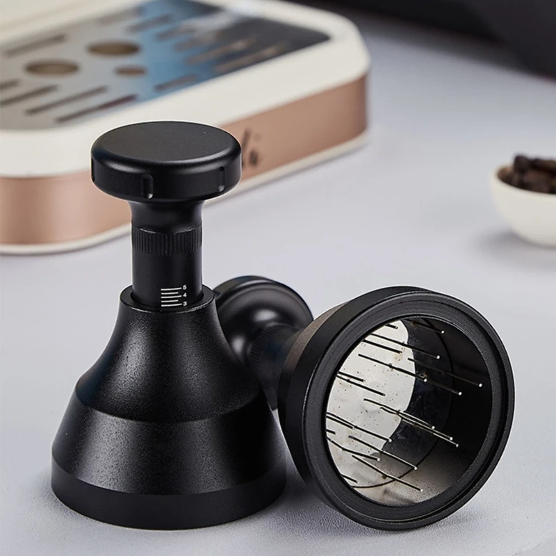 

Мешалка для кофе из нержавеющей стали для портафильтра эспрессо 58 мм с регулируемой высотой, дропшиппинг