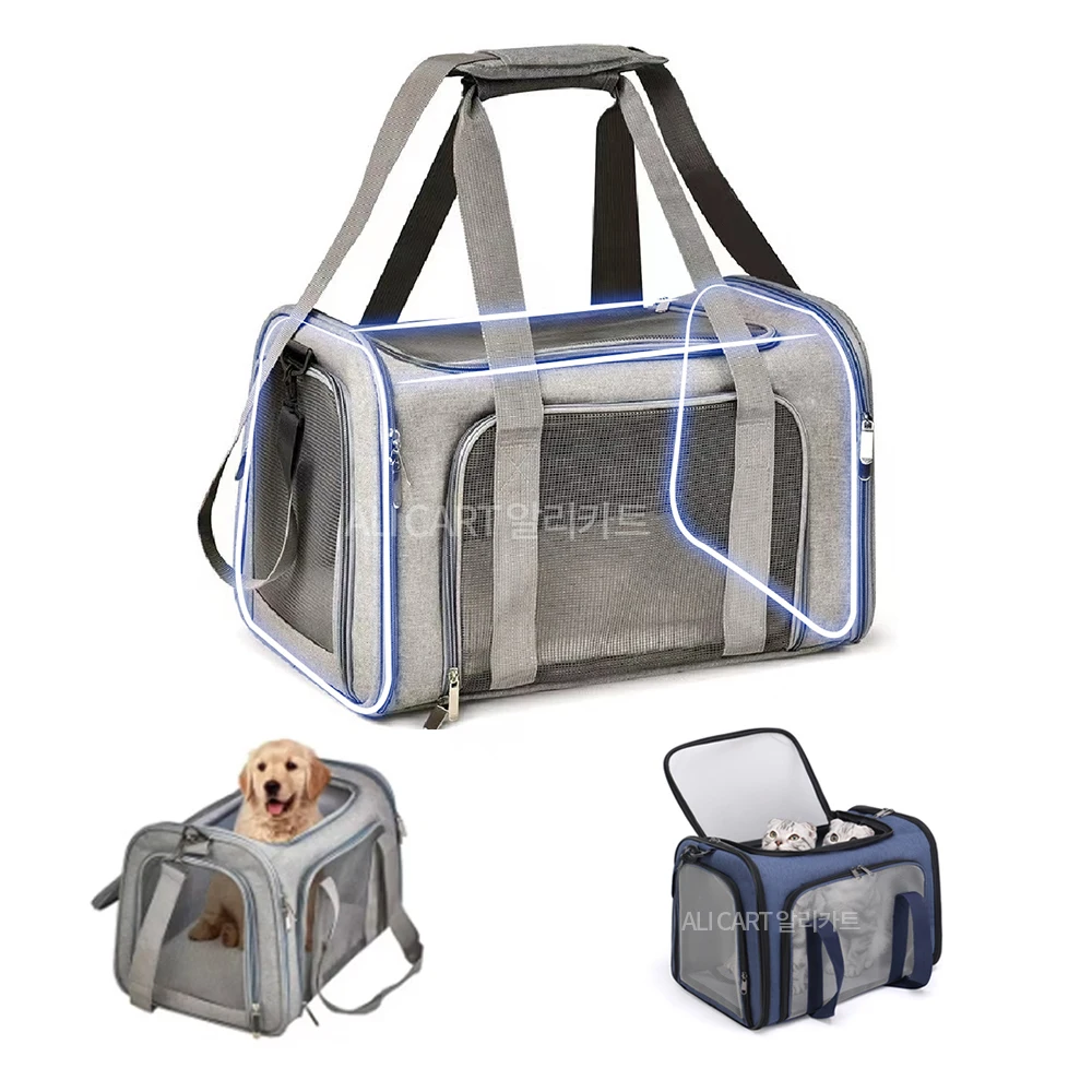 Dog Carrier Bag Sling Backpack Collapsible Travel Supplies for Dogs Cats Outgoing Transport Bags Dog Accessories
