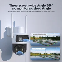 6K 12MP HD caméra solaire Wifi extérieure IP sans fil sécurité CCTV Surveillance PTZ Vision nocturne PIR caméra de détection humaine 4