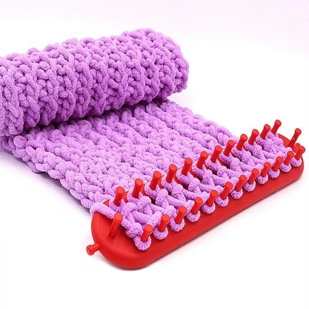 1 Rectangularweaving loom game scarf sweater hat chal sewing handmade fabric braided tool
