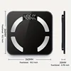 High-Capacity Health Monitor with App, 400lbs Bluetooth Precision Smart Scale: Track Weight, BMI, Body Fat 4