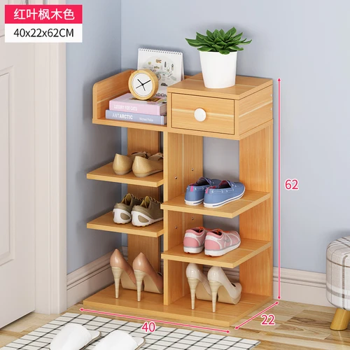 Zapatero montado en la pared para el hogar, mueble de almacenamiento  Simple, pequeño y estrecho, ahorro de espacio, EB5XG - AliExpress