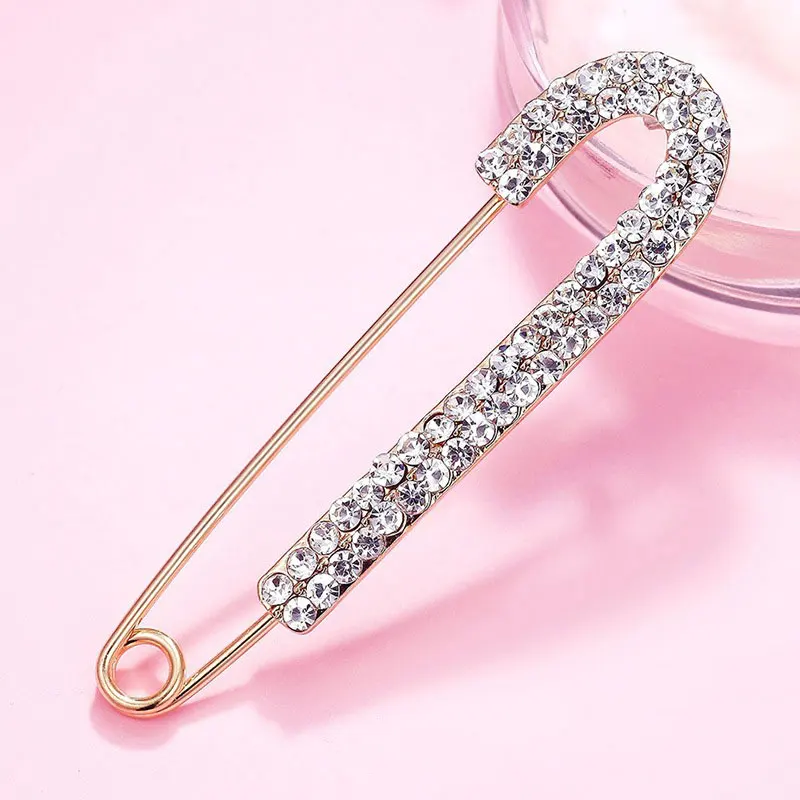 Clothing decor Luxury Crystal Rhinestone Brooch Pins for Women