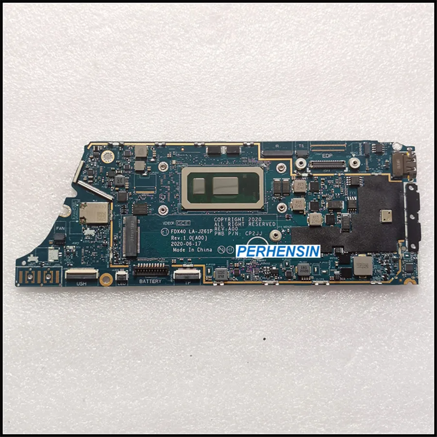 

FOR Dell Latitude 7310 7410 Motherboard LA-J261P FDX40 8KWN1 I5-10210U 8G M51N8 AI7-10610U 16G