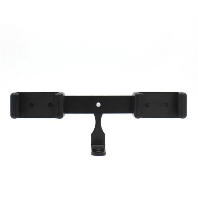 

Datyson Mobile Phone Selfie Clip Video Live Streaming Bracket Dual Phone Connections Both Horizontal Vertical Directions