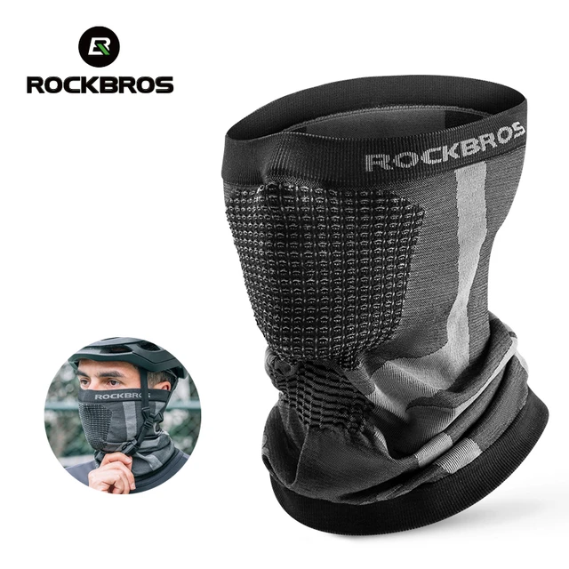 ROCKBROS Demi Cagoule Vélo Masque Tuyau Écharpe Moto Coupe-Vent