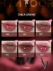 HYNTOOR Shining Moisturizing Pink Fantasy Planet Lip Glaze Mango Fragrant Mirror Surface Glossy Lip Tint Liquid Lipstick Makeup 3