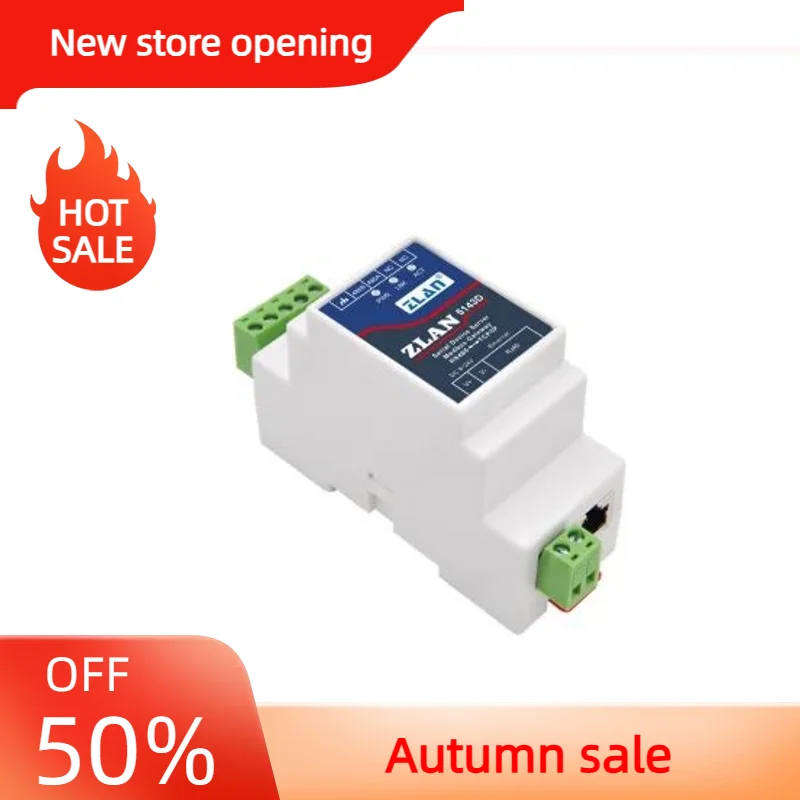 

Монтажный последовательный порт RS485 ZLAN5143D на Din-рейку крошечного размера в TCP/IP Ethernet-конвертер сервера Modbus RTU в Modbus TCP