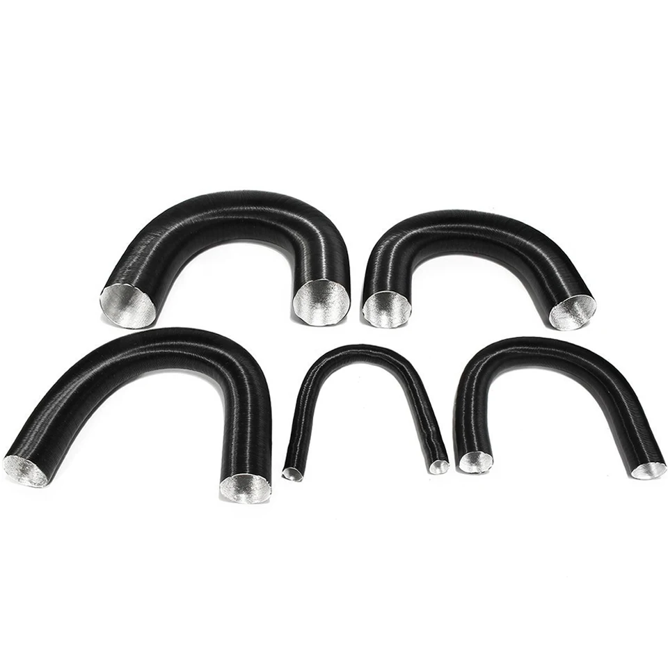 Air Diesel Parking Heater Duct Pipe Tube Hose 25mm 42mm 60mm 75mm 90mm Diameter 60-300cm for Webasto Eberspacher Car Camper air intake system hose