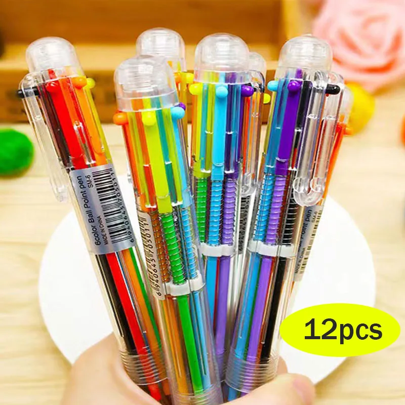 

10Pcs Ballpoint Pen Fashion School Office Writing Supplies Creative Ballpoint Pen Kawaii Pen
