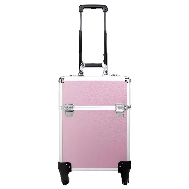 Profi Make-up Koffer Trolley Mit Rollen Und Schloss_voghion.com