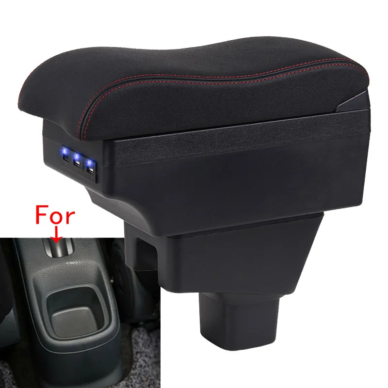 Per Suzuki Sx4 Scatola Bracciolo Per Suzuki Sx4 Bracciolo Per Auto Superficie Curva Scatola Portaoggetti Per Auto In Pelle Installazione Semplice Inte