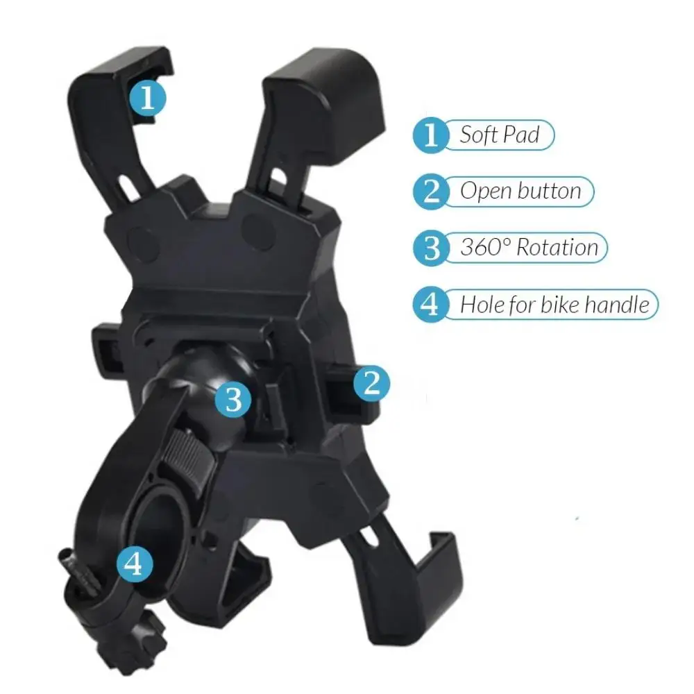 Universal 360° Rotatable Bicycle & Motorcycle Phone Holder