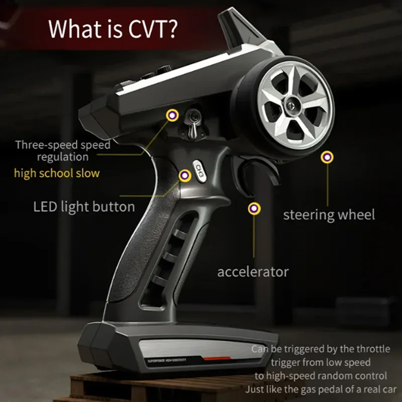 KYHAH 1:16 LED  ڵ,  帮Ʈ  Ʈ, KYHAH 144001 峭, 4WD RC ڵ, 70 km/h Ǵ 50 km/h