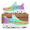LGBT Pride Womens Shoes Wear Resistant Mesh Swing Sneakers Rainbow Gay Love is Love Design Ladies Classic Men Tennis Zapatos 5