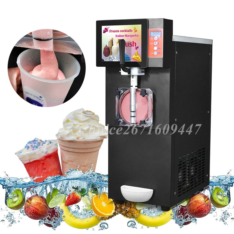 

Commercial Single Tank Slush Maker Margarita Slush Ice Machine High Quality Granita Ice Slash Frozen Drink Making Ice Crem Maker