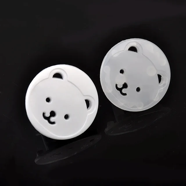 10pcs Bear EU Power Socket Electrical Outlet Protector Cover