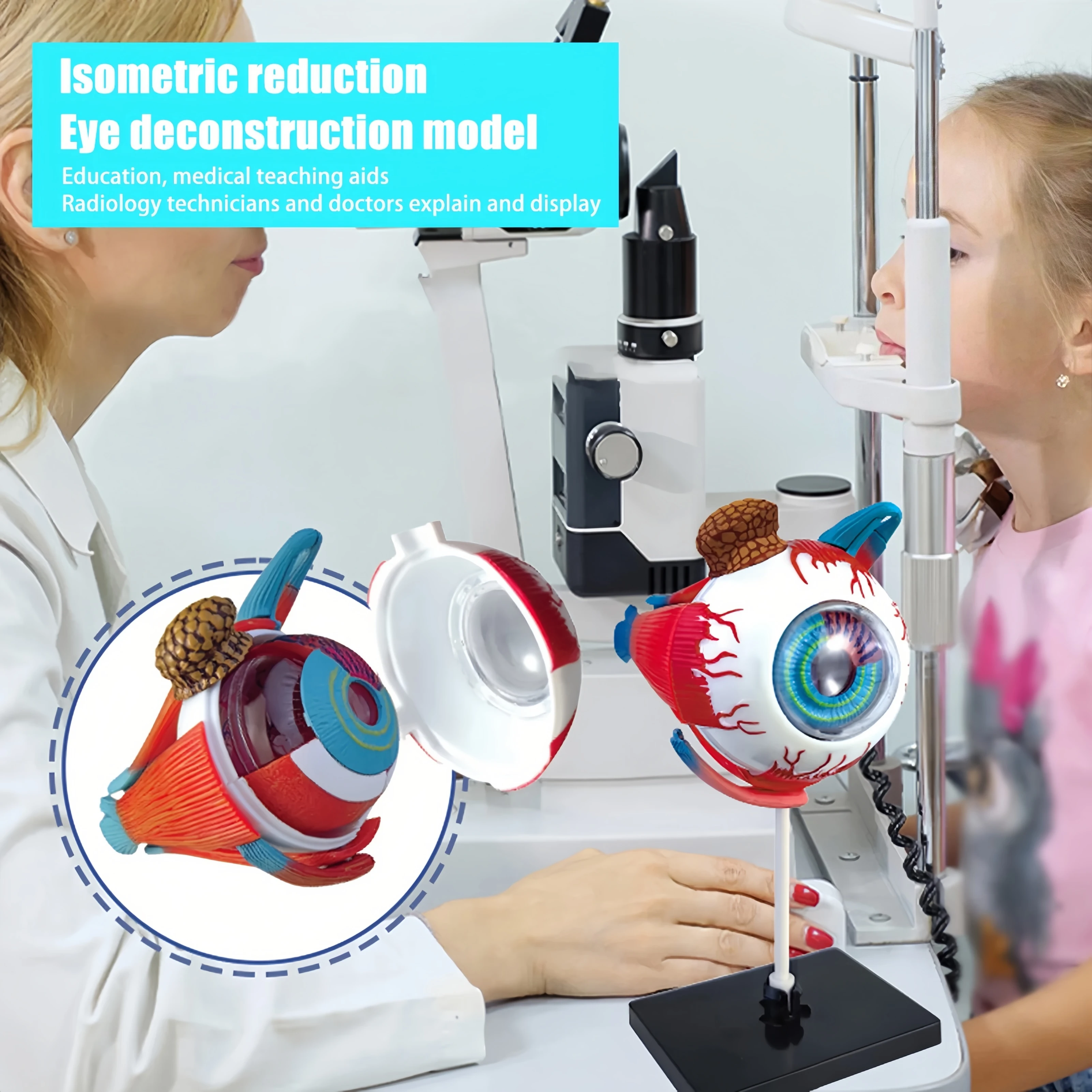 3D Eye Anatomical Model Puzzle, Best Toddler Learning Toys, Educational Toys, Aid Students Learning Educational STEM Toy 4