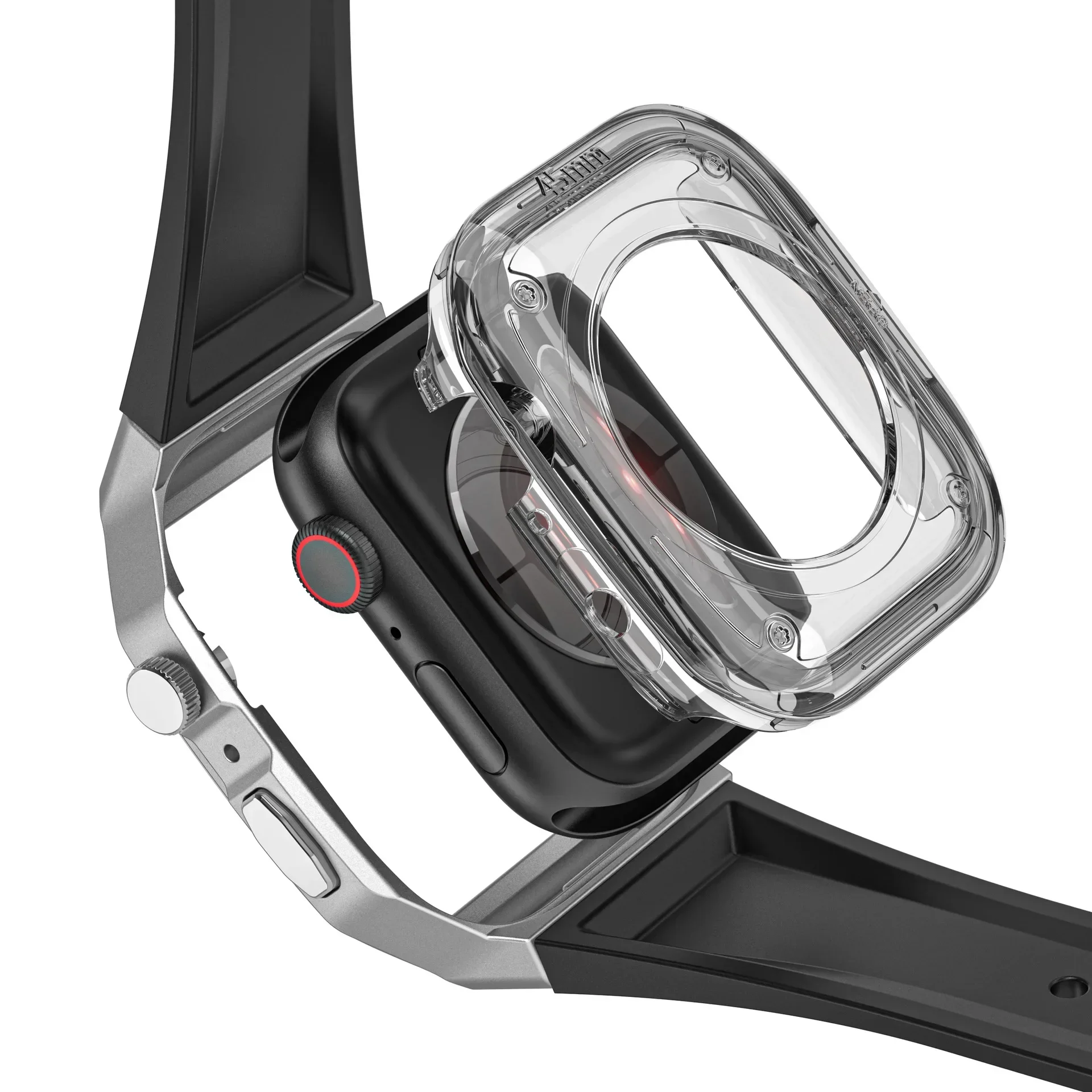 高級合金ケース + TPU ストラップ Apple Watch 45 ミリメートル