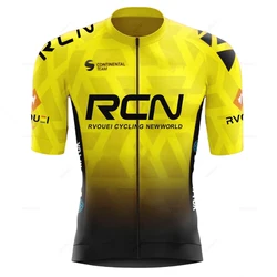RCN Team Cycling Jersey Set - Summer Breathable Road Bike Suit - XXL (Jersey 13)