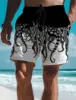 Fashion Octopus Printed Men's Board Shorts Hawaiian Shorts Swim Trunks Drawstring Comfort Breathable Holiday Vacation Shorts 1