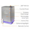 Top Fill Warm & Cool Mist Humidifier Remote Control 500 Sq. Ft UV Ionizing Aroma Tray Whisper Quiet Night Light Easy Clean 24hr 3