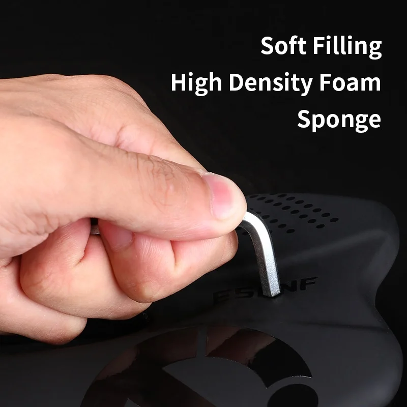 Comfortable Non-slip Shock-Absorbing Bicycle Saddle with Breathable Hollow Design