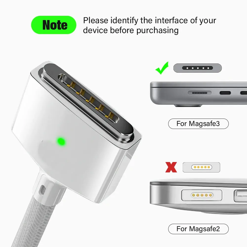 140W 2M Magnetic USB-C Fast Charging Cable