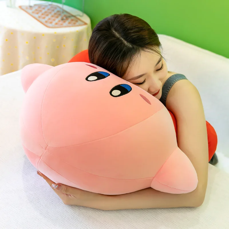 Anime Star Kirby Plush Toys Soft Stuffed Animal Doll Fluffy Pink Plush Doll Pillow Room Decoration Toys For Children's Gift 3