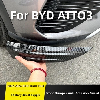 Per BYD ATTO3 2022-2024: Striscia Anticollisione Angolare Anteriore Specializzata per Paraurti Auto - Accessorio Indispensabile per Modifiche Auto