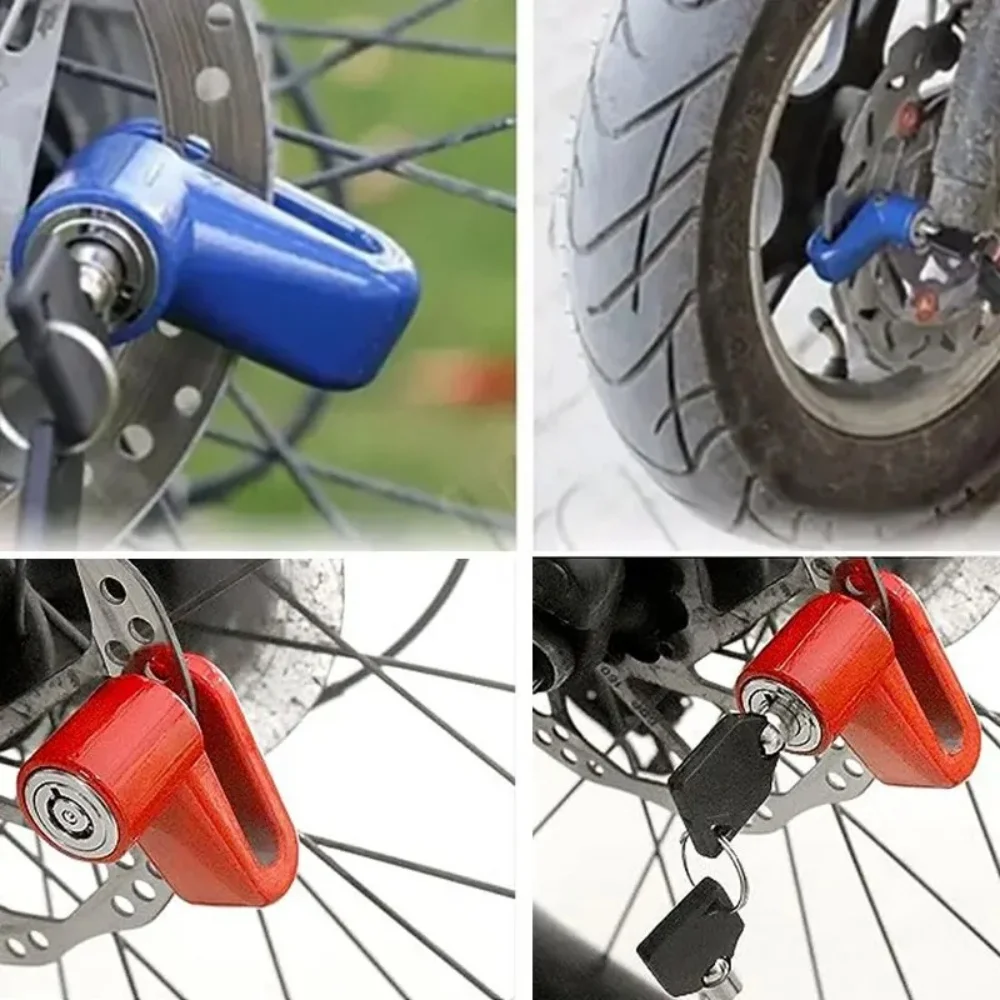 Anti-Theft Disc Brake Lock for Motorcycle and Bicycle Security