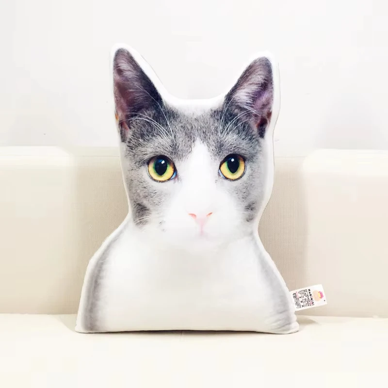 New Photo Customization pet dog cushion Pet Plush Pillows Stuffed Animal Cat Pillow Sofa Car Decorative Personalized birthday gift