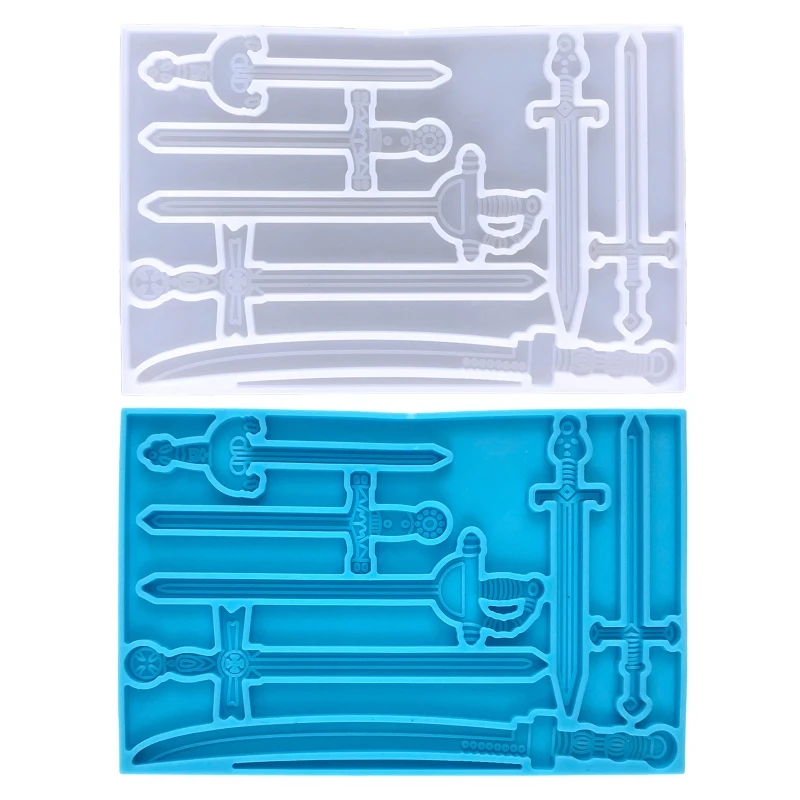 

Irregular Sword Silicone Mold DIY Making Epoxy Resin Crafts Mould