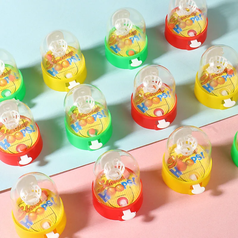 20 יחידות / מערכת מיני כדורסל שולחן משחק יריות אצבע צעצועים עבור ילדים מסיבת יומולדת מתנות פרס בית ספר מילוי פיניאטה