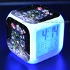 Blue Lock Alarm Clocks Nagi Seishiro Night Light Color 7 Change Led Desk Home Decor Anime Isagi Yoichi Kids Cartoon Alarm Clock 6