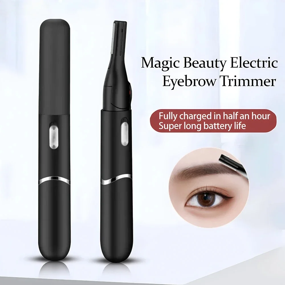 Eyebrow Electric Shaver USB Charging Electric Shaver Novice Eyebrow Scraper Simple and Portable Women's Scraper eyebrow trimmer set eyebrow trimmer eyebrow razor set eyebrow razor eyebrow trimmer blade