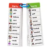 English Writing Words Lists Cards ESL Teaching Materials Sight Words Vocabulary Building Autism Learning Toys Montessori 5